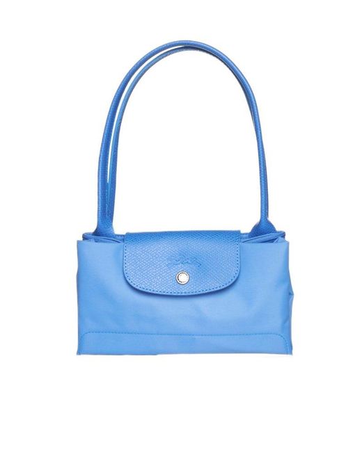 Longchamp Blue Le Pliage Small Tote Bag