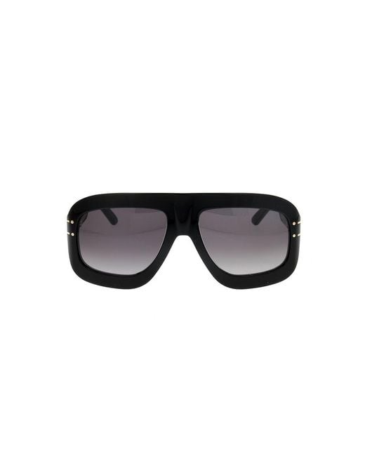 Dior Black Diorsignature M1u Sunglasses