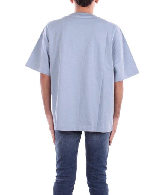 Carhartt Blue S/S Signature Script T-Shirt for men