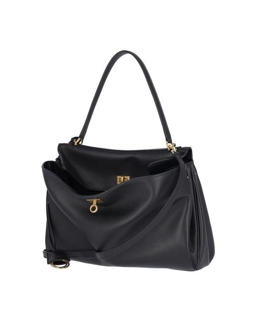 Balenciaga Black Rodeo Medium Handbag