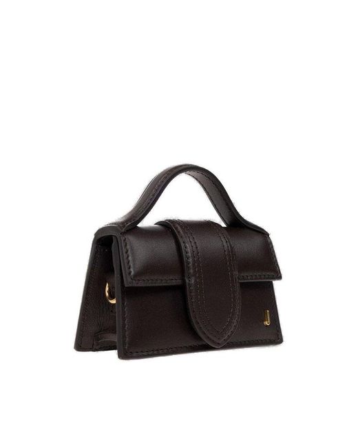 Jacquemus Black Le Petit Bambino Leather Shoulder Bag