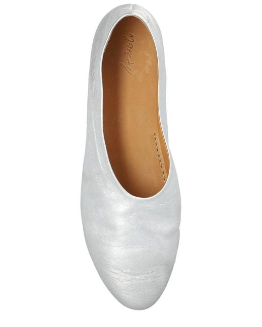 Marsèll White Slip-on Loafers
