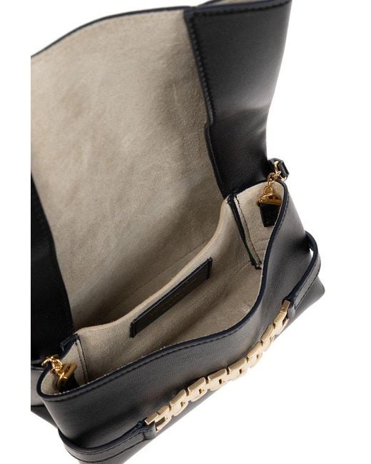 Victoria Beckham Black ‘Mini Pouch Chain’ Shoulder Bag