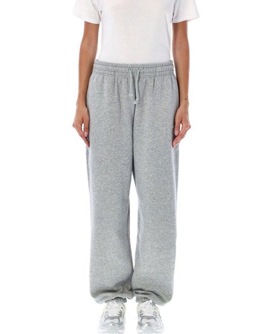 Nike Gray Sportswear Phoenix Fleece High-Waisted Oversized Sweatpants