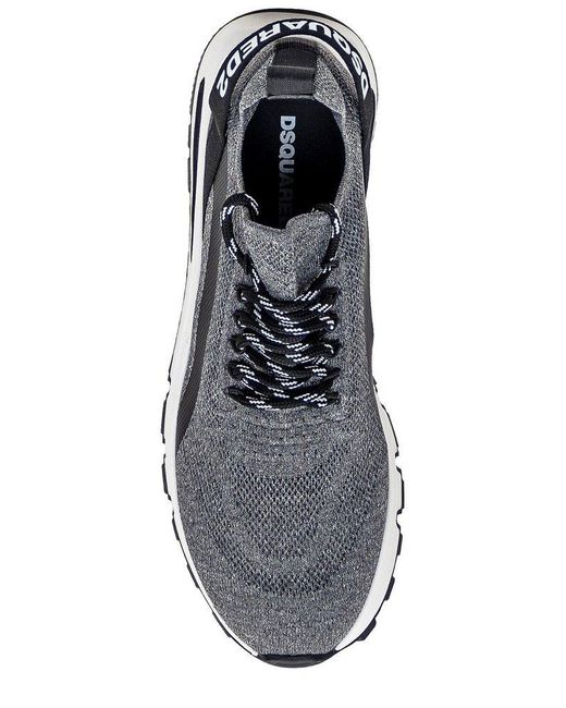 DSquared² Gray Run Ds2 Sneakers for men