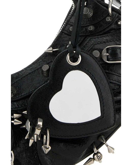 Balenciaga Black 'le Cagole Xs' Shoulder Bag,
