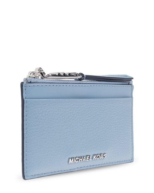MICHAEL Michael Kors Blue Empire Small Zipped Card Case