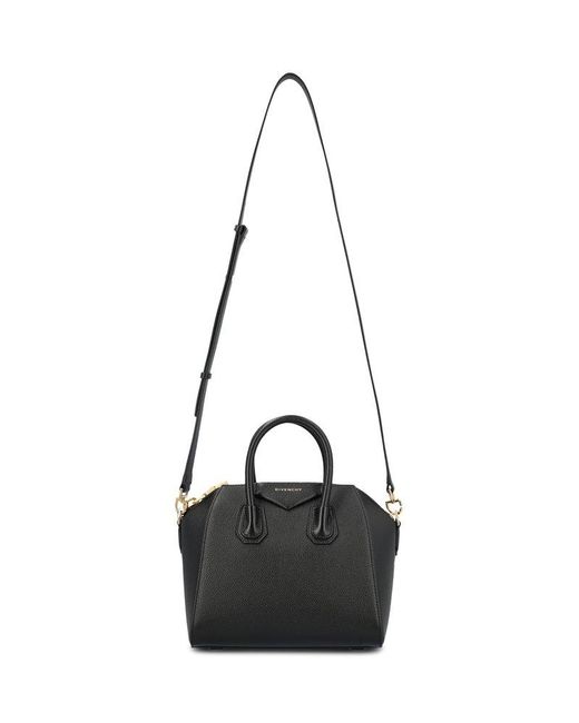 Givenchy Black Antigona Mini Leather Handbag