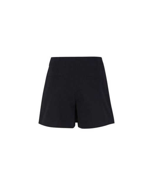 Chloé Black Wide-leg Shorts