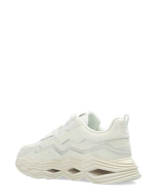 IRO White Wave Lace-up Sneakers