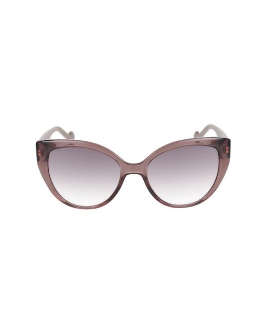 Liu Jo Brown Cat Eye Frame Sunglasses