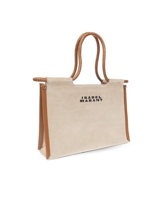 Isabel Marant Natural 'toledo' Shopper Bag