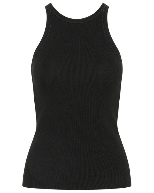 Polo Ralph Lauren Black Cotton Halter Top - Save 35% | Lyst Canada