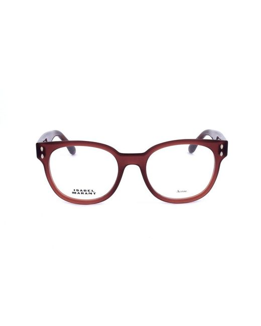 Isabel Marant Black Round Frame Glasses