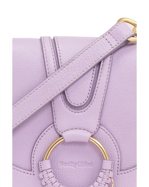 See By Chloé Purple 'hana' Shoulder Bag,