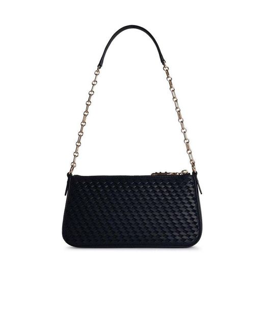 MICHAEL Michael Kors Black 'Empire' Leather Bag