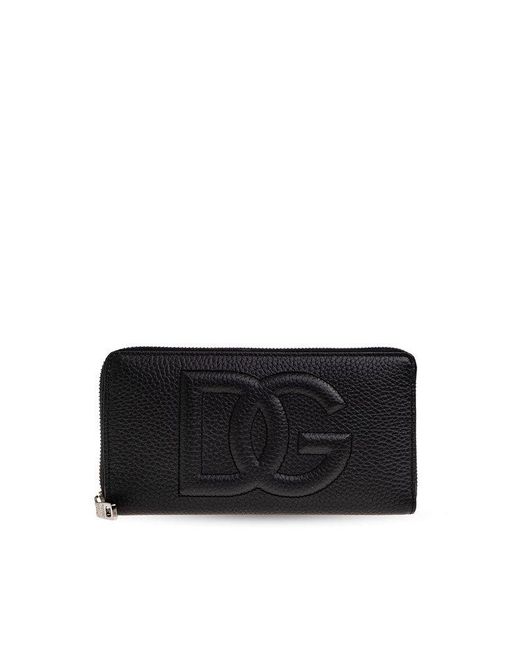Dolce & Gabbana Black Wallet With Logo, for men