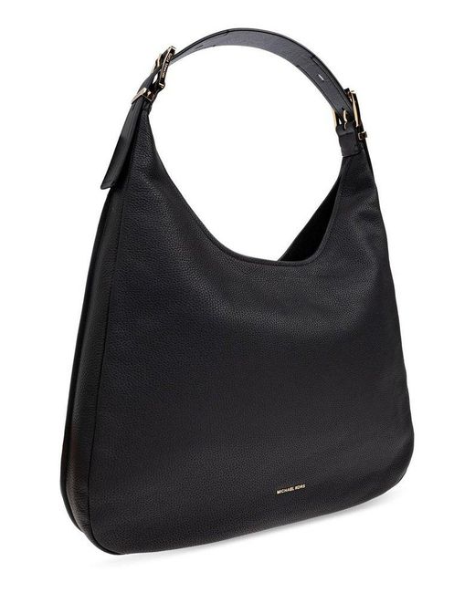 MICHAEL Michael Kors Black Nolita Large Hobo Shoulder Bag
