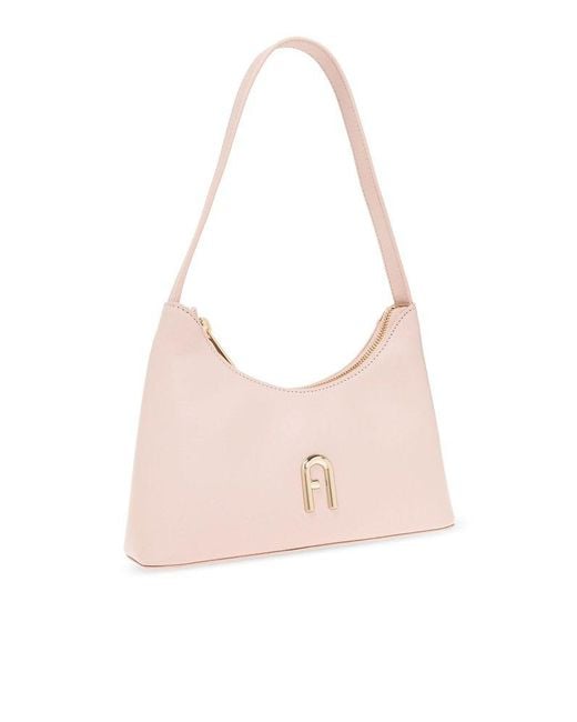 Furla Pink 'diamante Mini' Shoulder Bag,