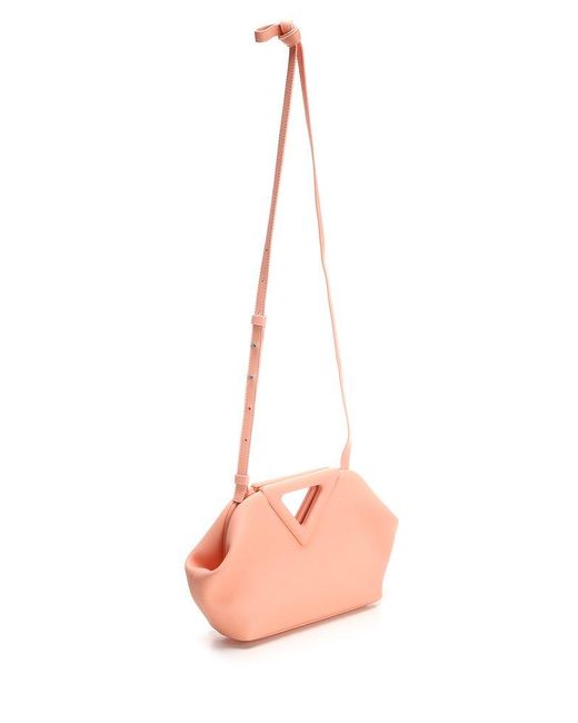 Bottega Veneta Pink Small Point Top Handle Bag