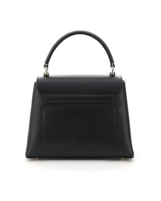 Furla Black 1927 Top Handle Mini Bag