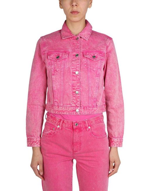 MICHAEL Michael Kors Pink Cropped Jacket