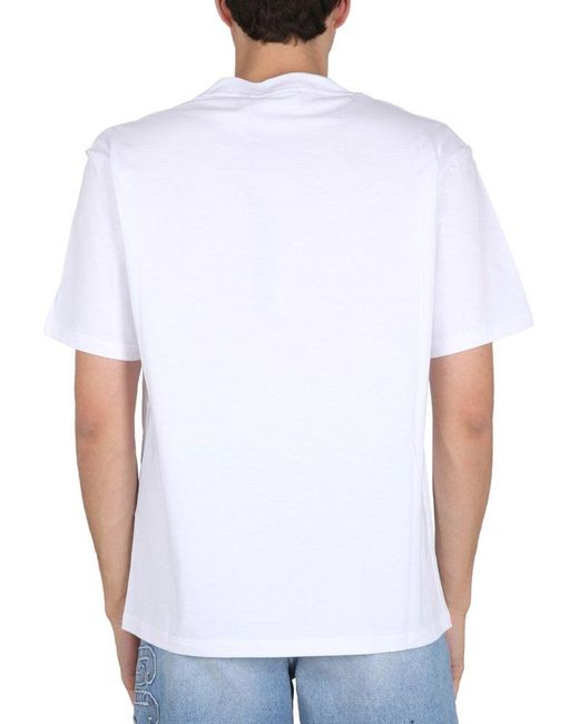 Gcds White T-shirt Wirdo for men