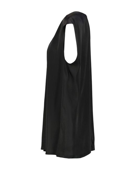 Rick Owens Black Dylan Top Clothing