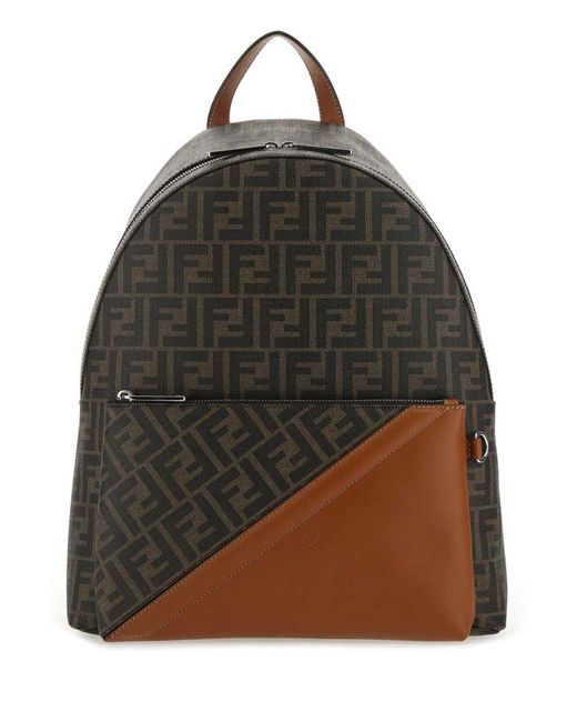 fendi laptop backpack