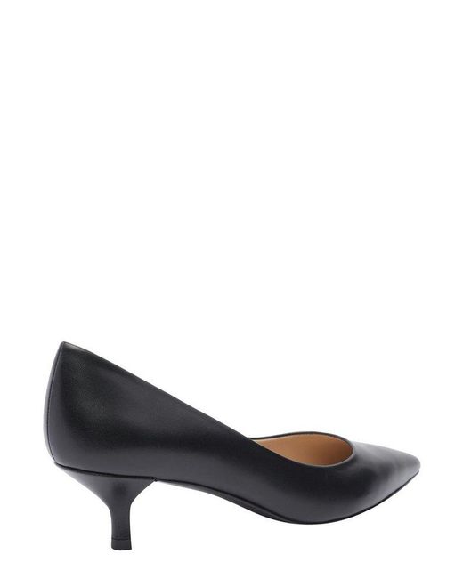 Stuart Weitzman Brown Stuart Power 50 Pointed Toe Pumps