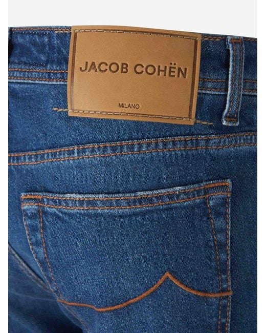 Jacob Cohen Blue Slim Fit Jeans for men