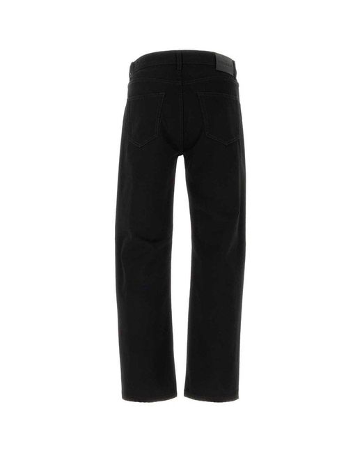 Alexander McQueen Black Jeans With Logo for men