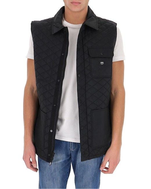 Vans Synthetic Drill Chore Vest in Black for Men - Save 5% | Lyst