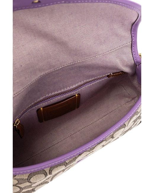 COACH Purple 'soho' Shoulder Bag