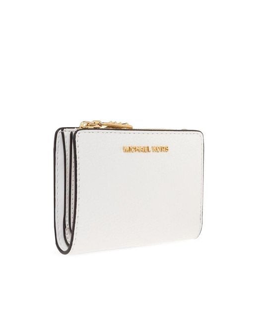 MICHAEL Michael Kors White Empire Small Zipped Wallet