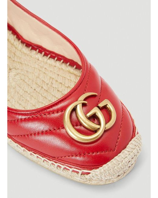 gucci marmont espadrille