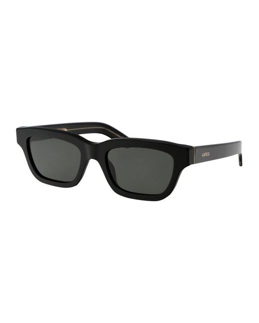 Retrosuperfuture Black Milano Aspesi Sunglasses