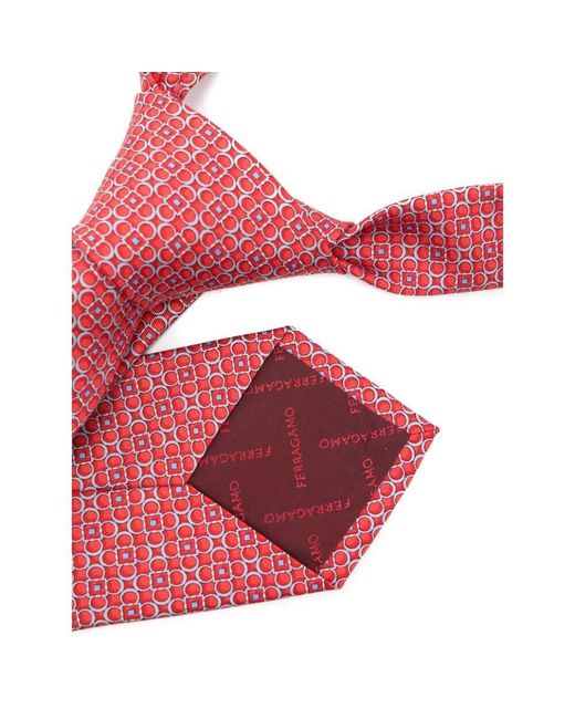 Ferragamo Pink Ties for men