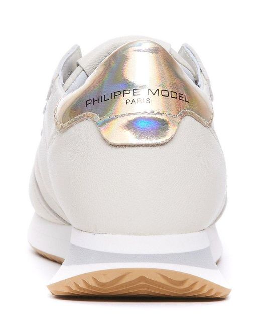 Philippe Model White Trpx Lace-up Sneakers