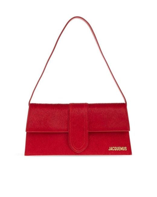 Jacquemus Red Le Bambino Long Shoulder Bag