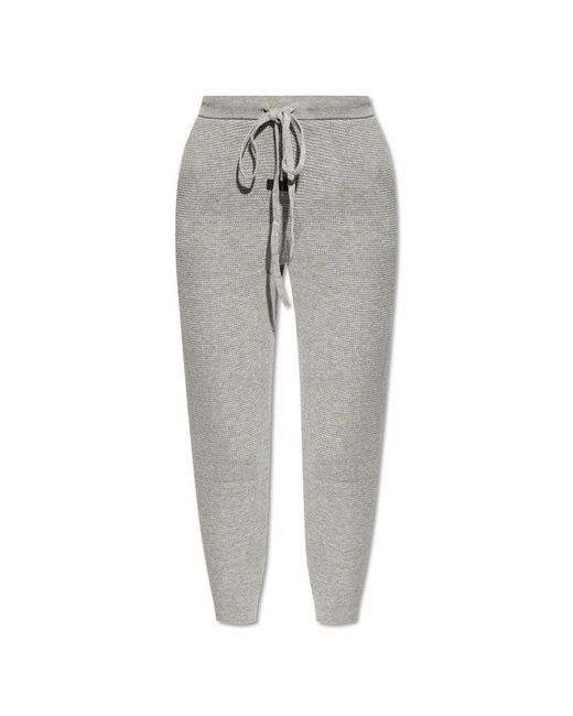 Fear Of God Gray Waffle Fitted Sweatpants