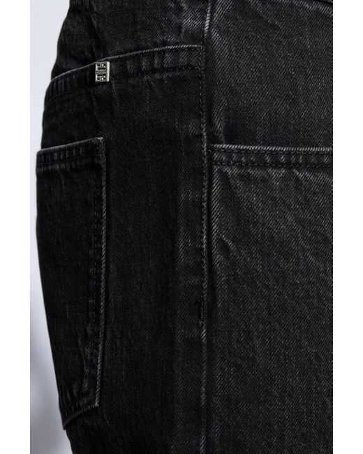 Givenchy Black Denim Shorts By , for men