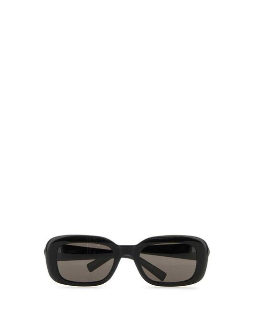 Saint Laurent Black 'sl M130' Sunglasses,