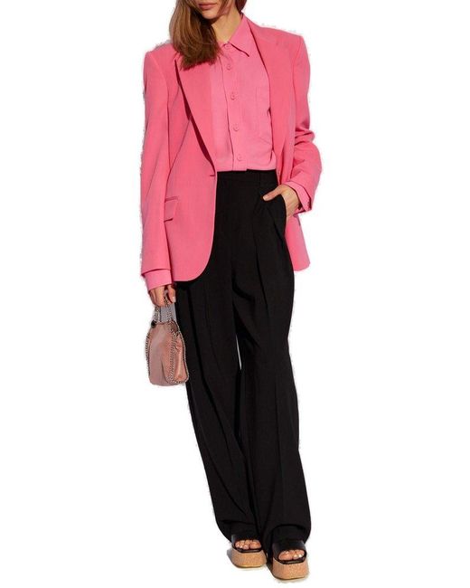 Stella McCartney Pink Oversize Shirt,