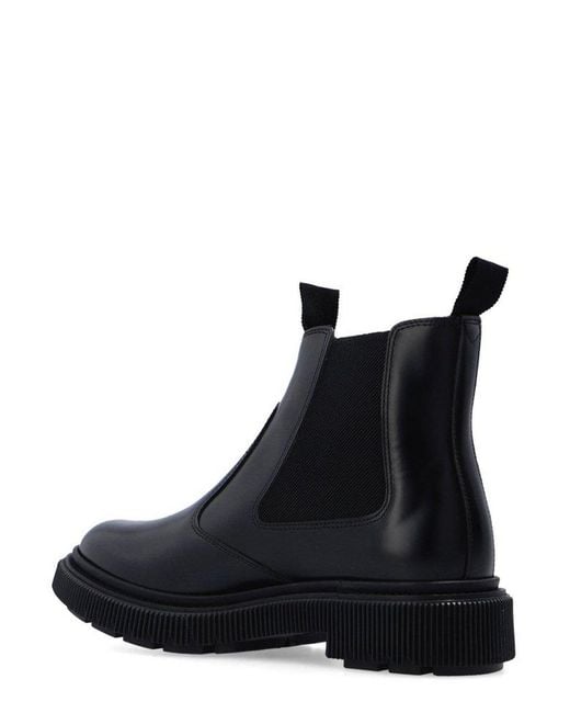 Slip on shop boots black