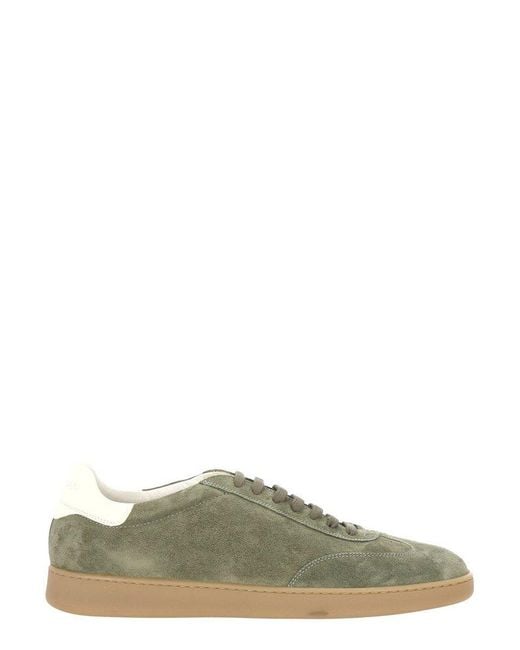 Stuart Weitzman Green Banner Low-Top Sneakers for men
