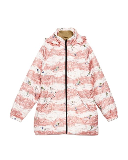 pink polyester jacket