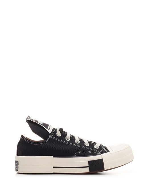 rick owens drkshdw x converse