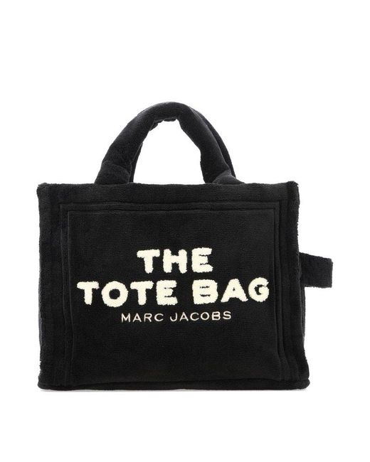 Marc Jacobs Black The Small Terry Tote Bag