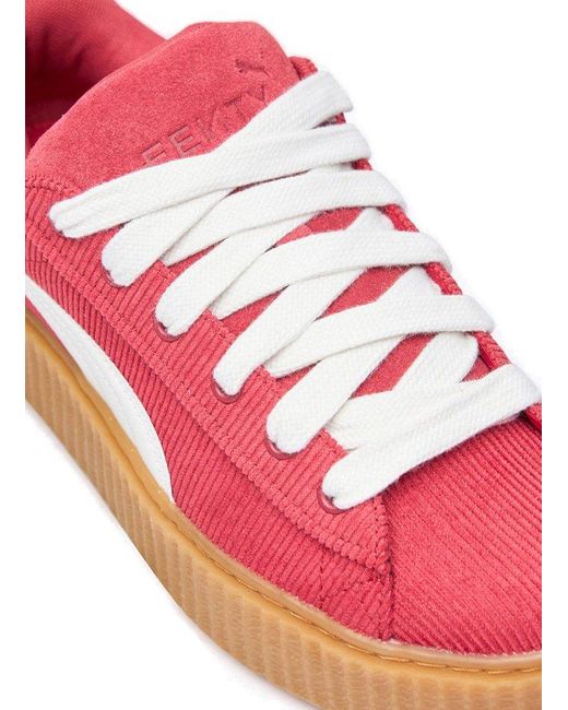 PUMA X Fenty Creeper Phatty Corduroy Sneakers in Pink Lyst UK